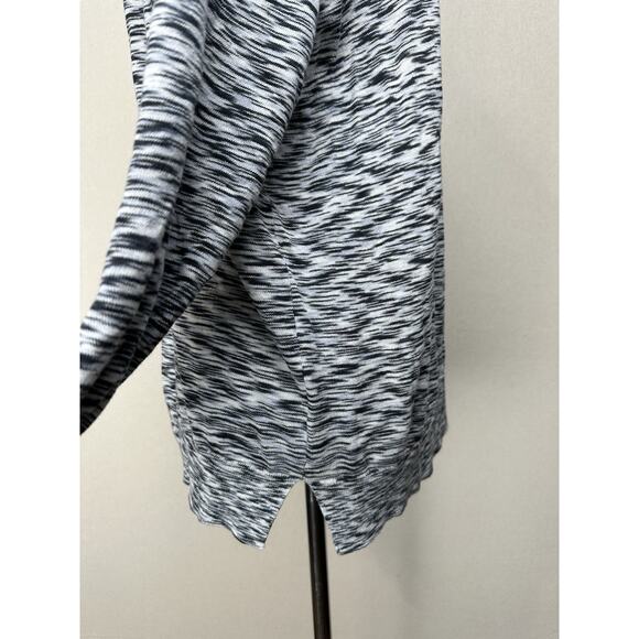 NWT LOFT Outlet Cardigan Black White Women’s XL  Button Up Lightweight - Picture 6 of 15